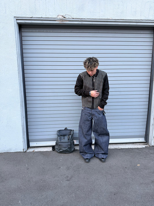 14 OZ RAW INDIGO SELVEDGE DENIM