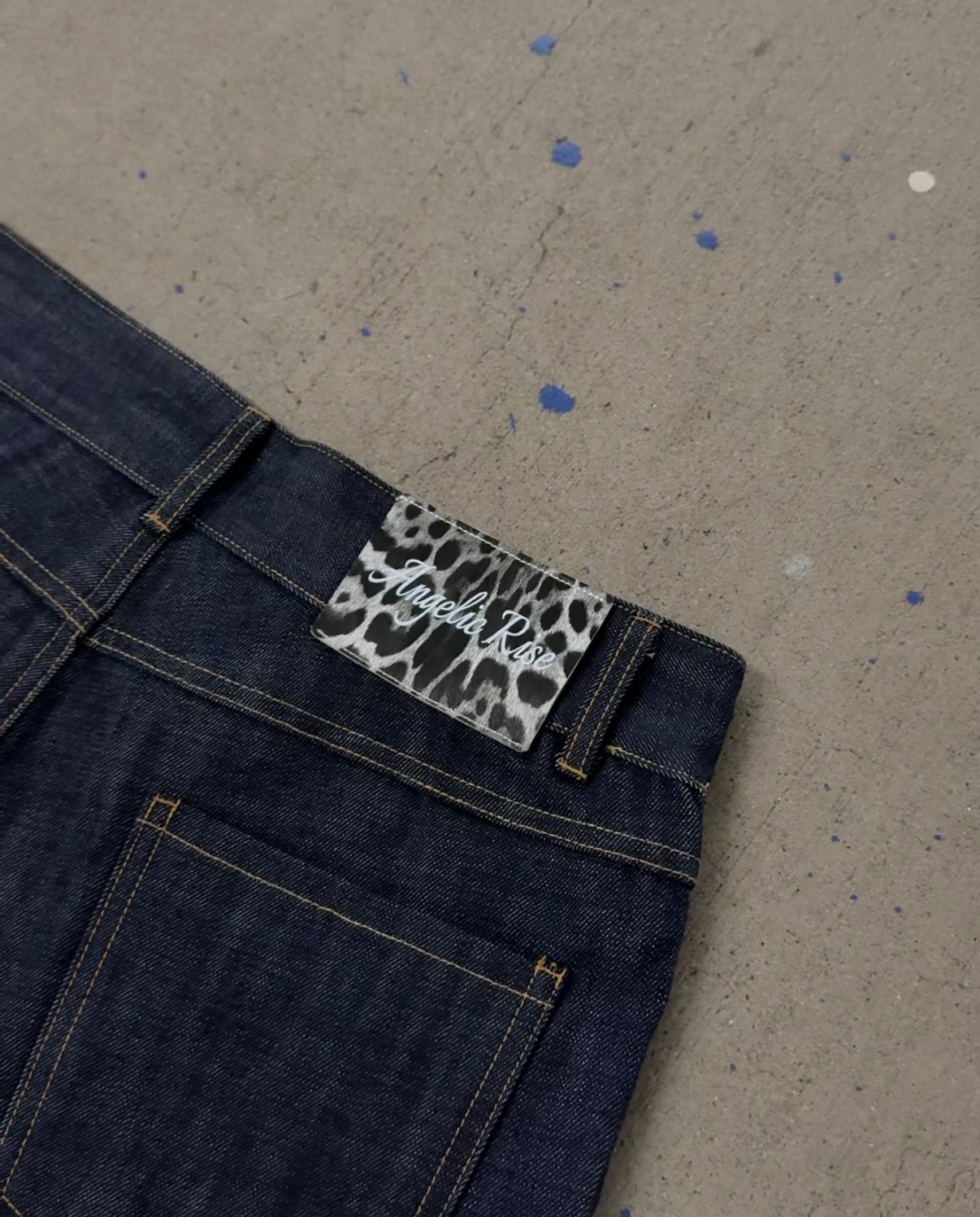 14 OZ RAW INDIGO SELVEDGE DENIM